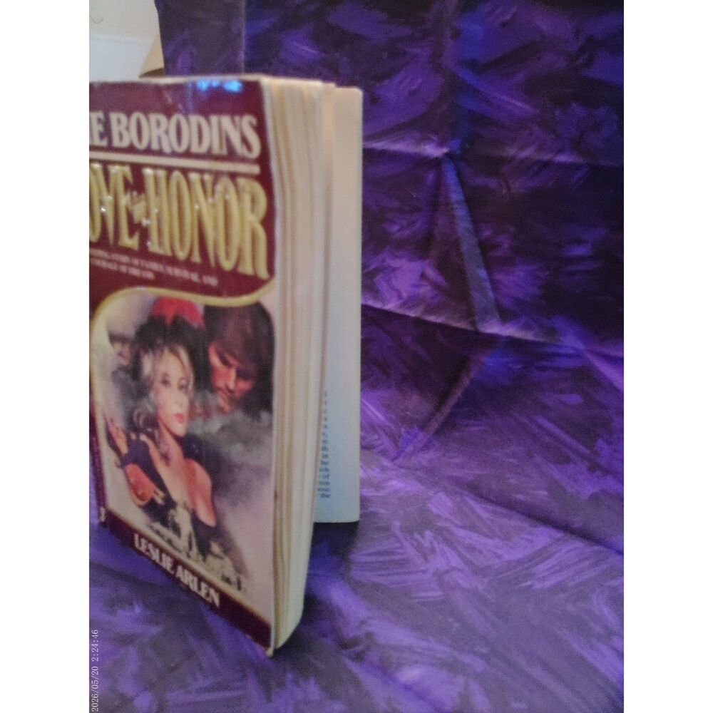 The Borodins: Love and Honor by Leslie Arlen | Vintage Historical Romance